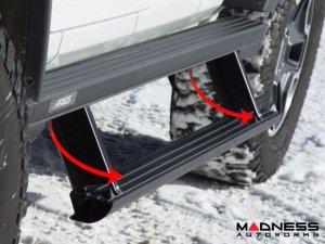 Ford Bronco Side Steps - 4 Door - Aries - ActionTrac - 69.6" - Powered Running Boards